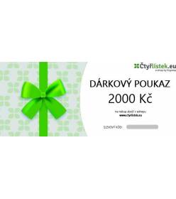 Dárkový poukaz 2000 Kč