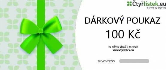 Dárkový poukaz 100 Kč