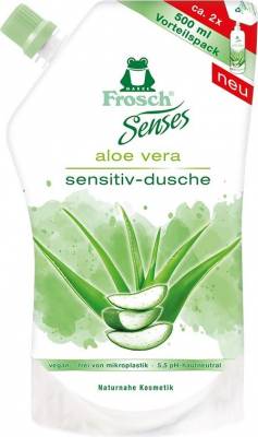 Frosch EKO Senses Sprchový gel Aloe vera - náhradní náplň (500 ml)