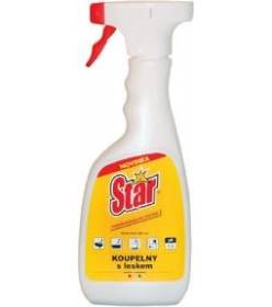 STAR na koupelny s leskem krémové, 500 ml s rozprašovačem