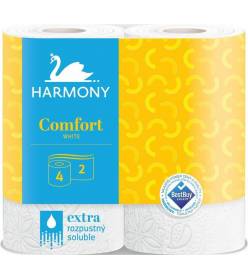 Toaletní papír HARMONY COMFORT 2-vrstvý (4x20,5 m)