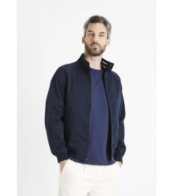 Bunda na zip Ducotone, tmavě modrá