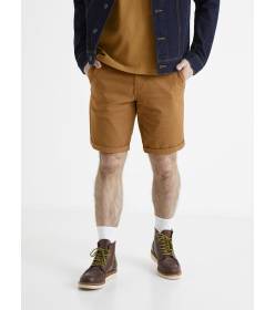 Bavlněné chino kraťasy Bochinobm, hnědá