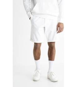Bavlněné chino kraťasy Bochinobm, bílá