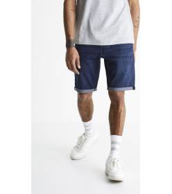 Džínové kraťasy Boknitbm, tmavě modrá