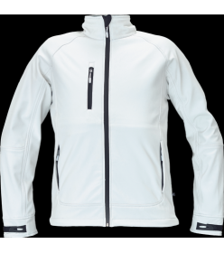 CERVA CHITRA softshell bunda bílá