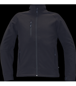 CERVA CHITRA softshell bunda černá