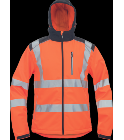 KNOXFIELD HVPS softshell bunda oranžová