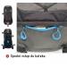 Batoh Ultralight   Ribon 60l šedá