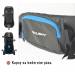 Batoh Ultralight   Ribon 60l šedá