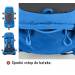 Batoh Ultralight   Rony 50l modrá