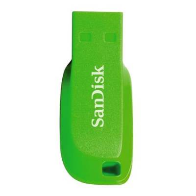 Sandisk Cruzer Blade 16GB SDCZ50C-016G-B35GE, Flash disk, zelený