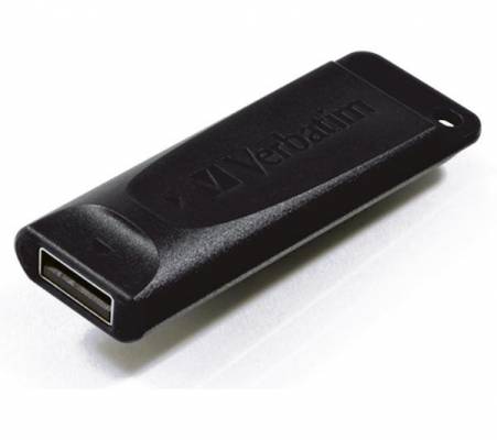 Verbatim Store 'n' Go Slider 32GB 98697, flash disk, černá