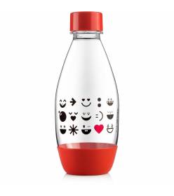 SODASTREAM Lahev dětská 0.5l Smajlík červená SODA