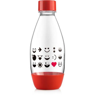 SODASTREAM Lahev dětská 0.5l Smajlík červená SODA