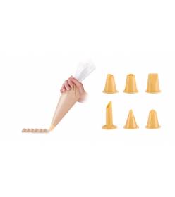 TESCOMA Zdobicí sáček DELÍCIA 30 cm, 10 ks, 6 trysek