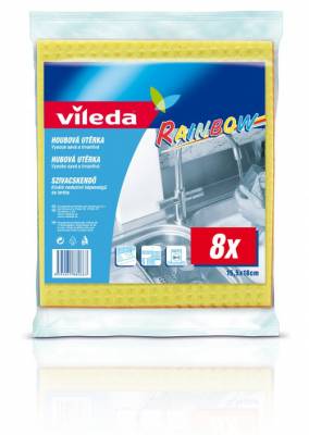 Vileda Style houbový hadřík 8 ks