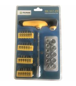 FIELDMANN FDS 1017-37R T-šroubovák+bity