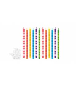 Tescoma Dortové svíčky DELÍCIA KIDS 10 cm, 12 ks