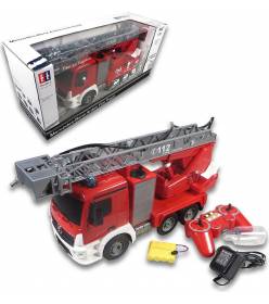 Double Eagle RC Hasící auto Mercedes Arocs s opravdovým vodním dělem 2,4GHz
