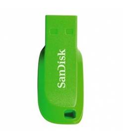 Sandisk Cruzer Blade 32GB, SDCZ50C-032G-B35GE, flash disk, elektricky zelená