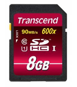 Transcend SDHC 8GB Class 10 UHS-I TS8GSDHC10U1, paměťová karta