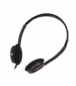 Genius HS-M200C, sluchátka s mikrofonem, černá