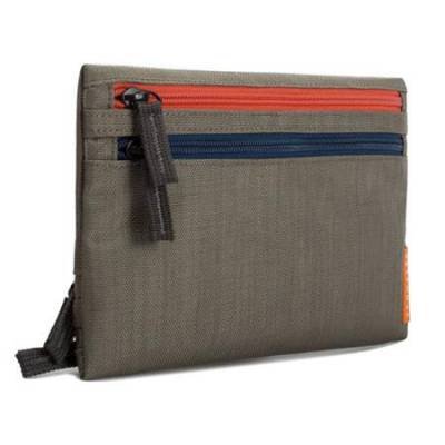 Crumpler Zippie Travel Pouch - golden weed / tangerine