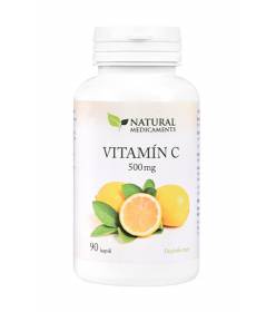 Natural Medicaments Vitamín C 500 mg 90 kapslí