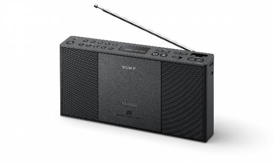 Sony ZS-PE60 Radiomagnetofon s CD, USB a digitálním FM tunerem - černá