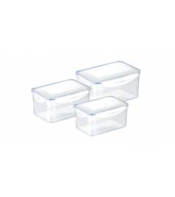 Tescoma Dóza FRESHBOX 3 ks, 0,9, 1,6, 2,4 l, hluboká