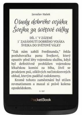 PocketBook 627 Touch Lux 4, černá