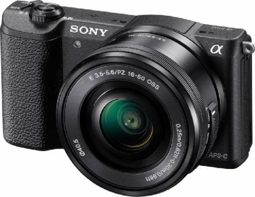Sony ILCE-5100 Fotoaparát Alfa 5100 s bajonetem E + 16-50mm objektiv - Black
