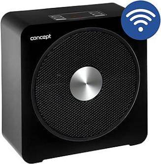 CONCEPT VT5010 WIFI PTC Teplovzdušný ventilátor černý