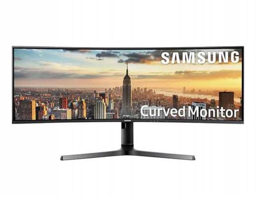 Samsung 43CJ89, monitor 43" prohnutý