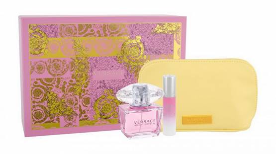 Versace Bright Crystal - EDT 90 ml + EDT 10 ml + kosmetická taštička