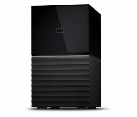WD My Book DUO 4TB, 3.5", USB 3.0, WDBFBE0040JBK, externí disk, černý