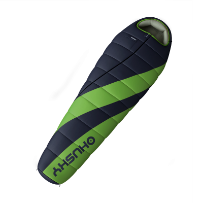 Husky Spacák Extreme Espace -6°C SHORT zelená