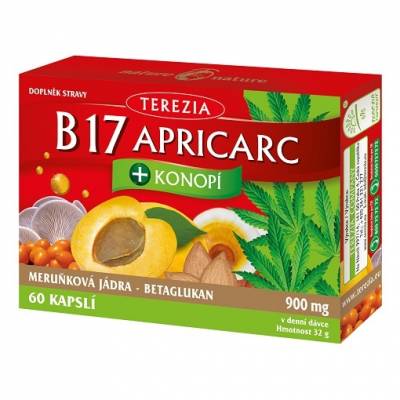 Terezia Company B17 APRICARC + Konopí 60 pastilek