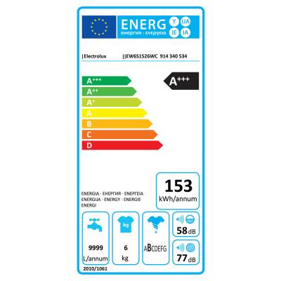 ELECTROLUX EW 6S1526WC PRAČKA SLIM