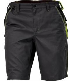 KNOXFIELD SHORTS antracit/žlutá