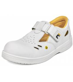 CERVA RAVEN ESD S1 SRC sandál bílá