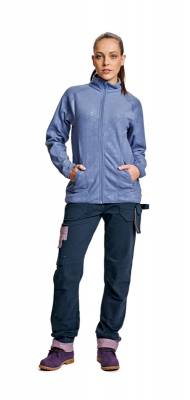 CRV YOWIE FLEECE JACKET modrá dámská