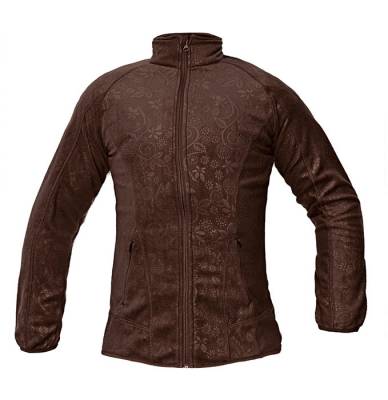 CRV YOWIE FLEECE JACKET hnědá dámská