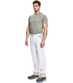 CERVA MONTROSE kalhoty bílá/šedá