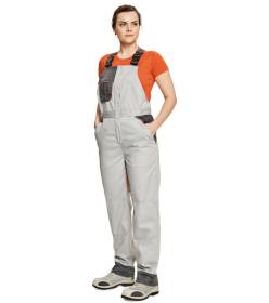 CERVA MONTROSE LADY kalhoty s laclem šedá/tm.šedá