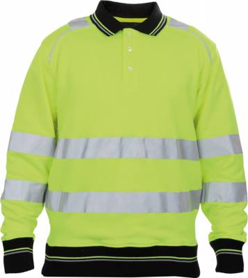 KNOXFIELD HI-VIS POLO mikina žlutá