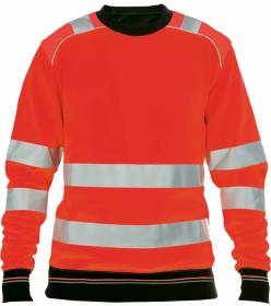 KNOXFIELD HI-VIS mikina červená
