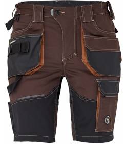 CERVA DAYBORO šortky tm.hnědá