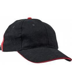 KNOXFIELD kšiltovka černá/červená